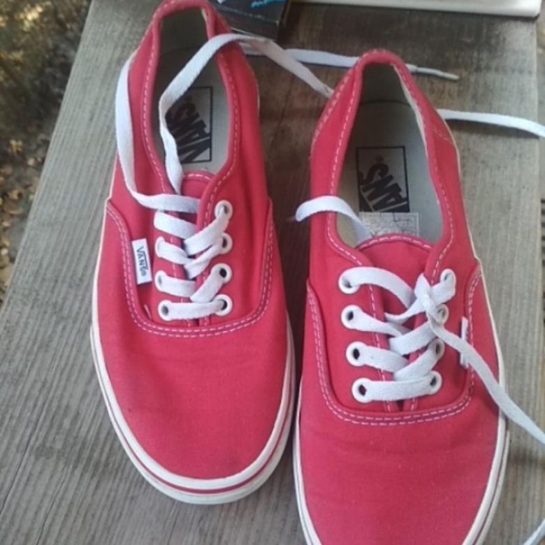 Продаються кеди vans оригінал червоного кольору - фото фото фото 2