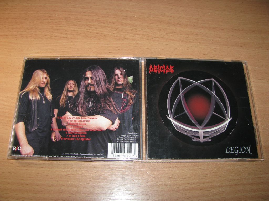 DEICIDE - Legion  (1992 Roadracer 1st press,USA) - фото фото фото 0