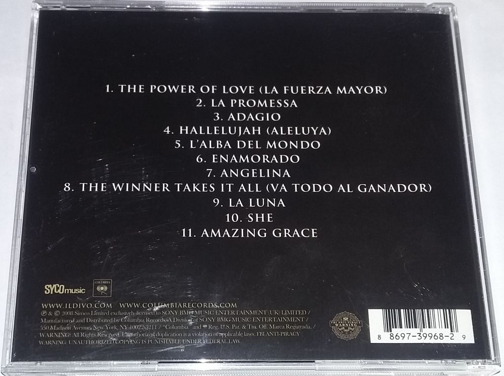 IL DIVO The Promise CD US - фото фото фото 2