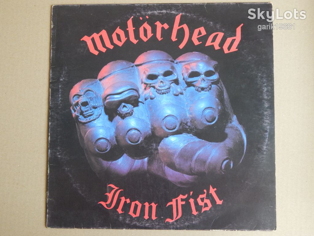 Motörhead ‎– Iron Fist  (Bronze ‎– BROL 34539, Italy) insert EX+/NM- - фото фото фото 0