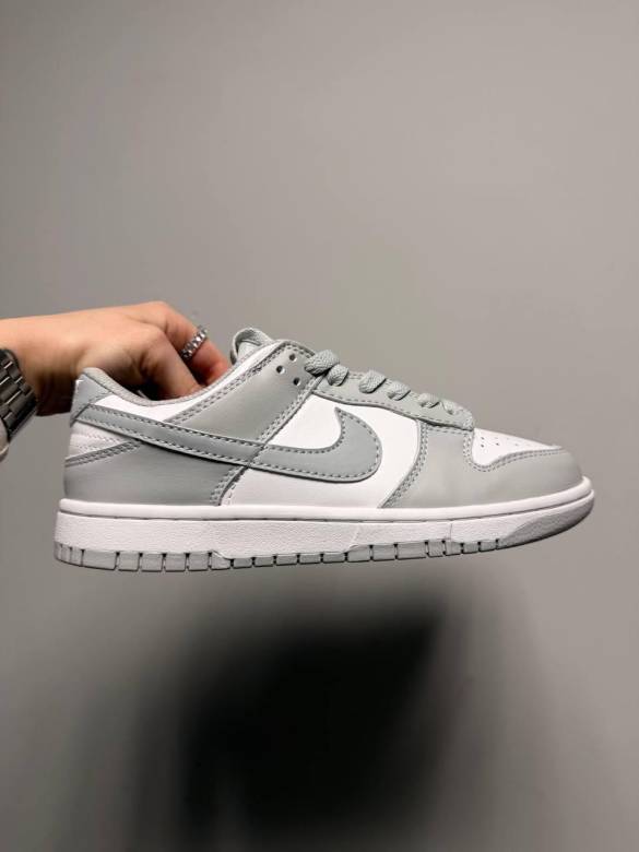Nike SB Dunk Low Retro White Grey БРАК - фото фото фото 0