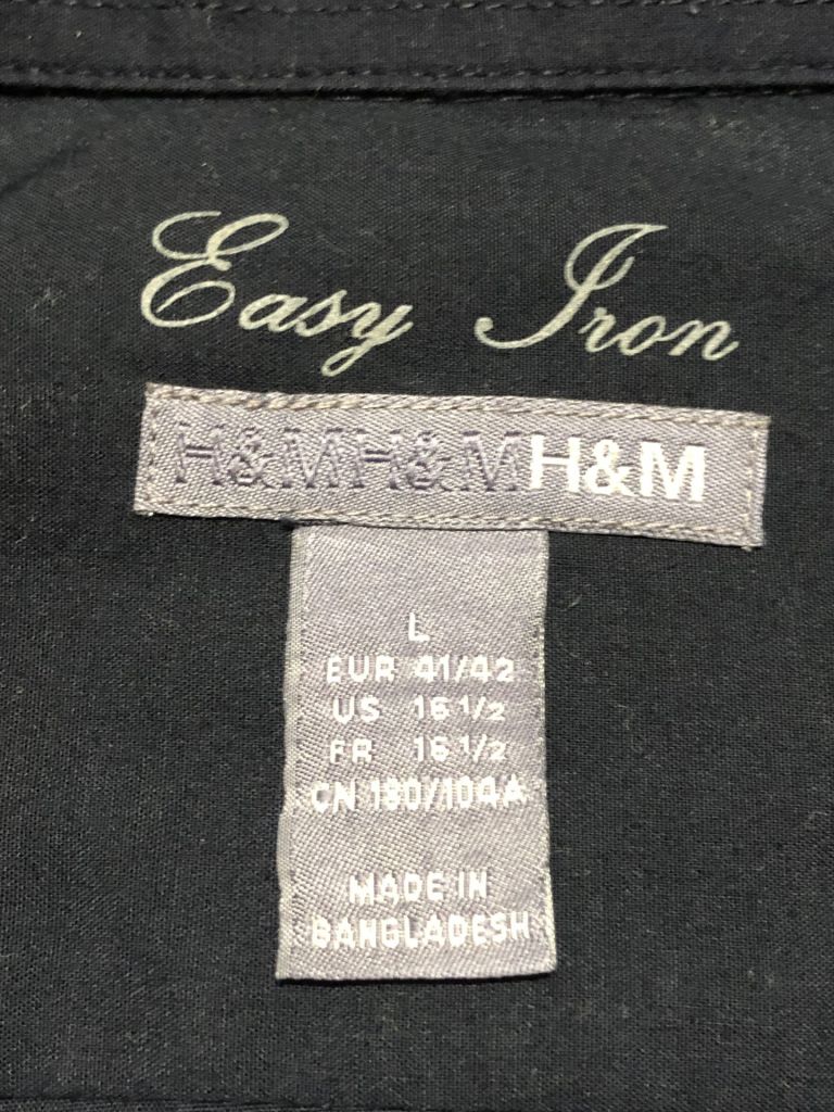 Сорочка чоловіча H&amp;M,р.L,бавовна - фото фото фото 7