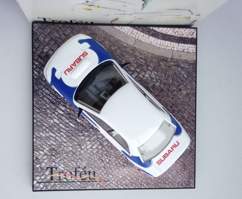 SUBARU IMPREZA PRESENTATION RALLY CAR TROFEU 1:43 - фото фото фото 3