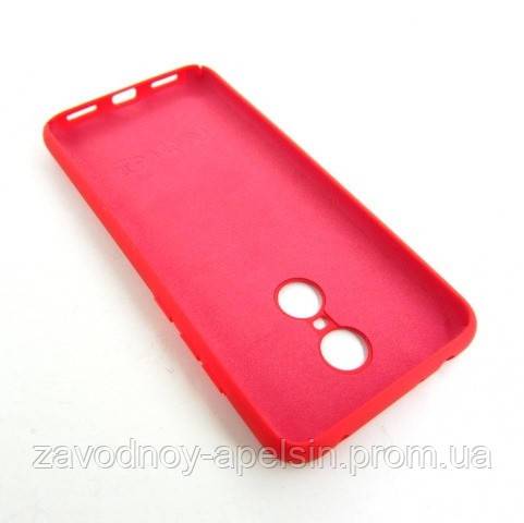 Xiaomi Redmi 5 plus силиконовый чехол Colorful red - фото фото фото 1