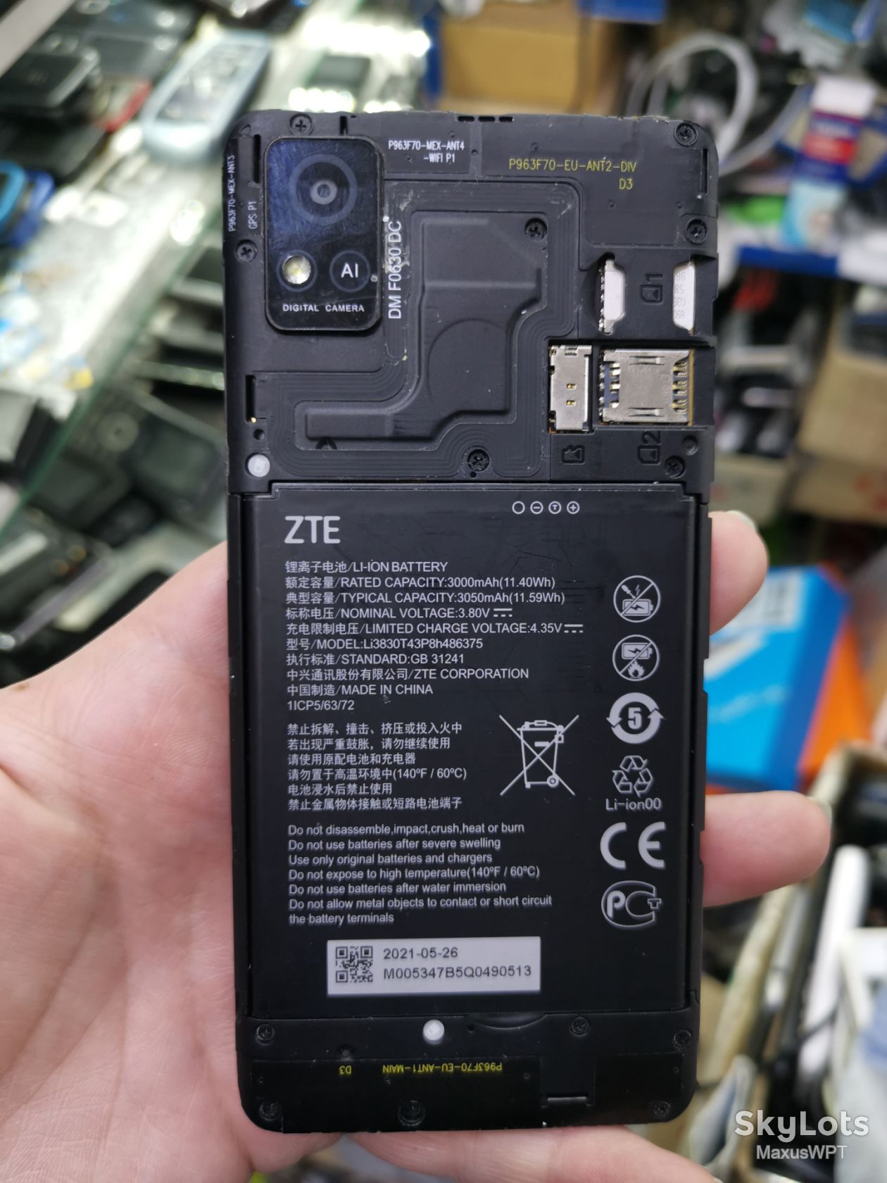 #shop zte A31 blue nfc - фото фото фото 1