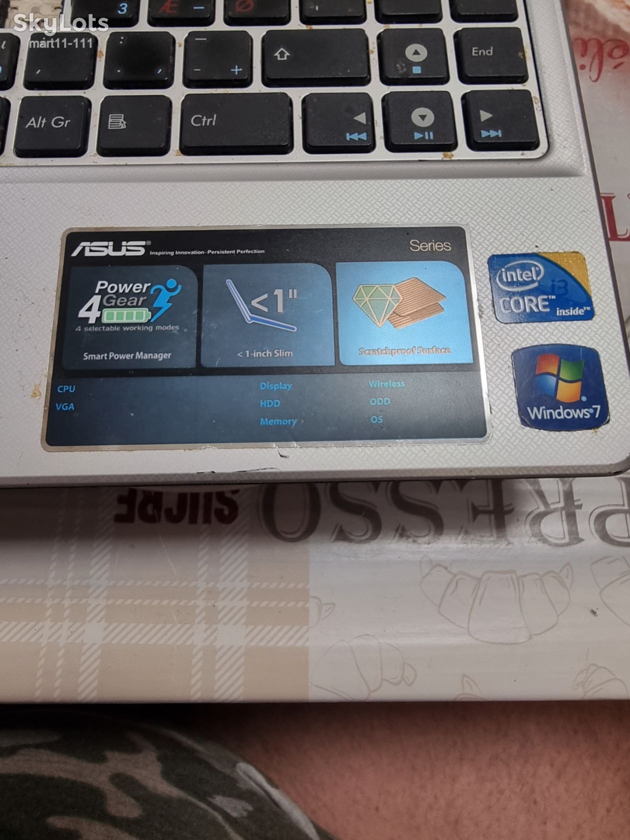 Нетбук Asus U35J. Опис. - фото фото фото 2