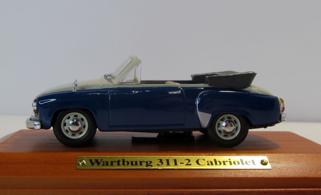Wartburg 311-2 Cabriolet, Atlas. 1:43 бокс. - фото фото фото 1