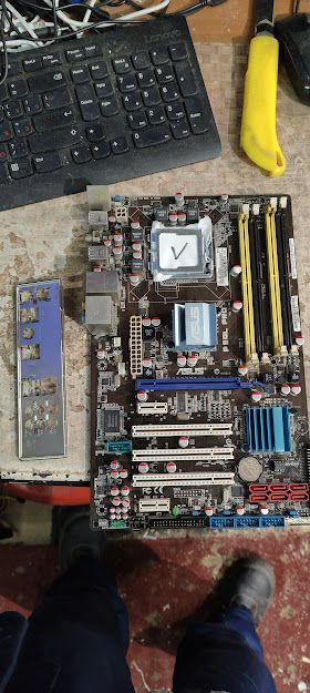 Мат. плата Asus P5QL PRO LGA775 P43 PCI-E+GbLAN SATA ATX 4DDR2 № 241101322 - фото фото фото 0