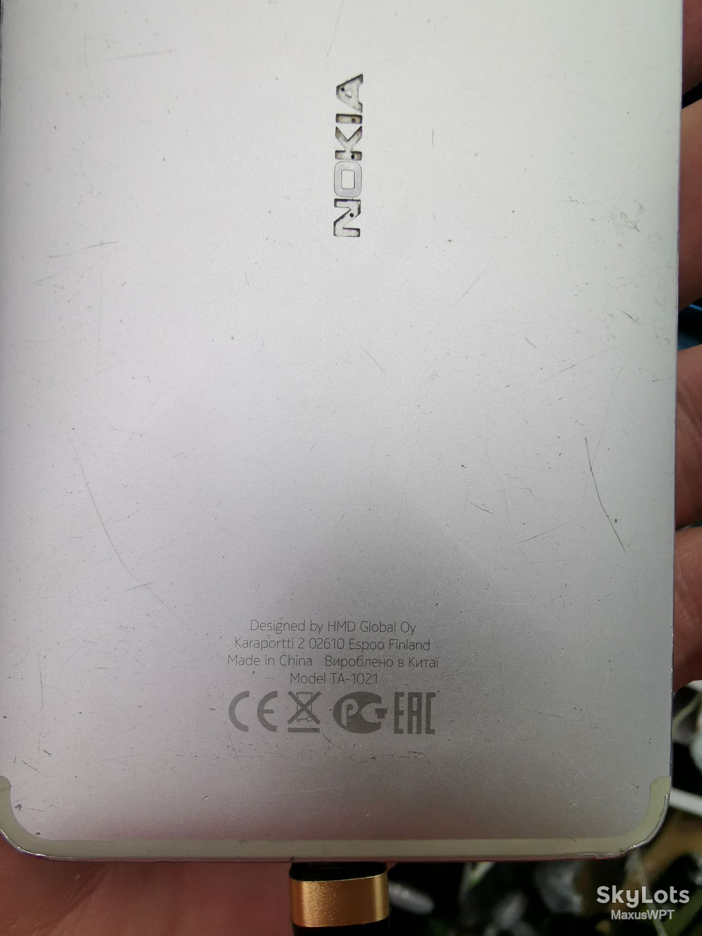 #709 Sklad Nokia 6 TA-1021 silver - фото фото фото 2