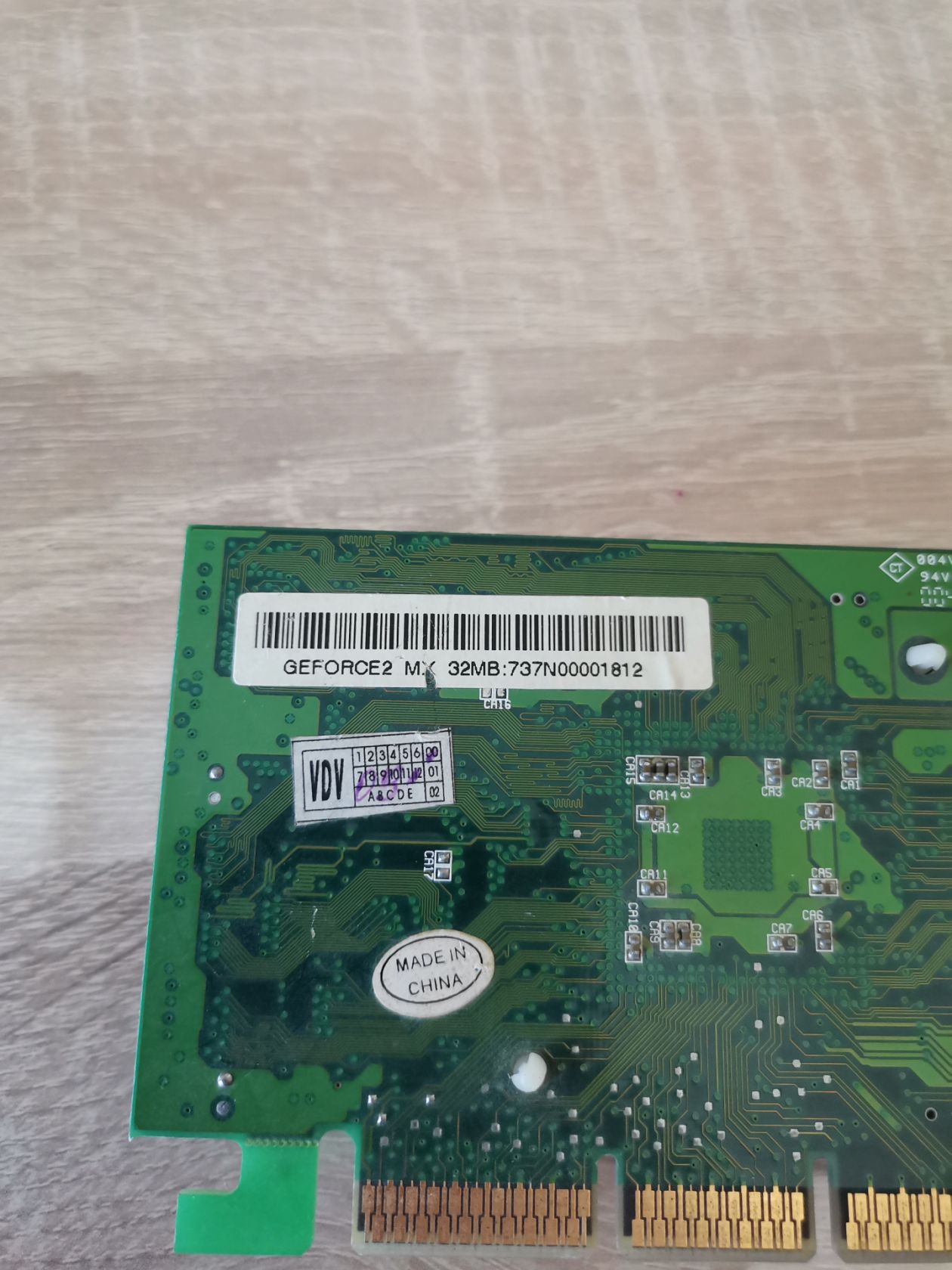 Видеокарта NVIDIA GeForce2 MX 32mb AGP 4x - фото фото фото 3