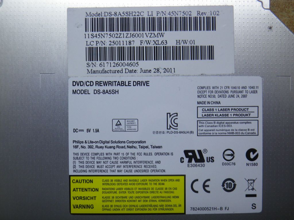 Б/У Привід на Lenovo G770 - фото фото фото 3