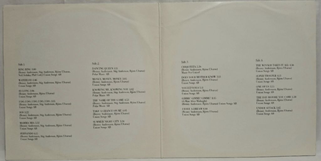 ABBA - The Best Of - 1973-81.   (2LP). 12. Vinyl. Пластинки. Poland. Rare. - фото фото фото 1