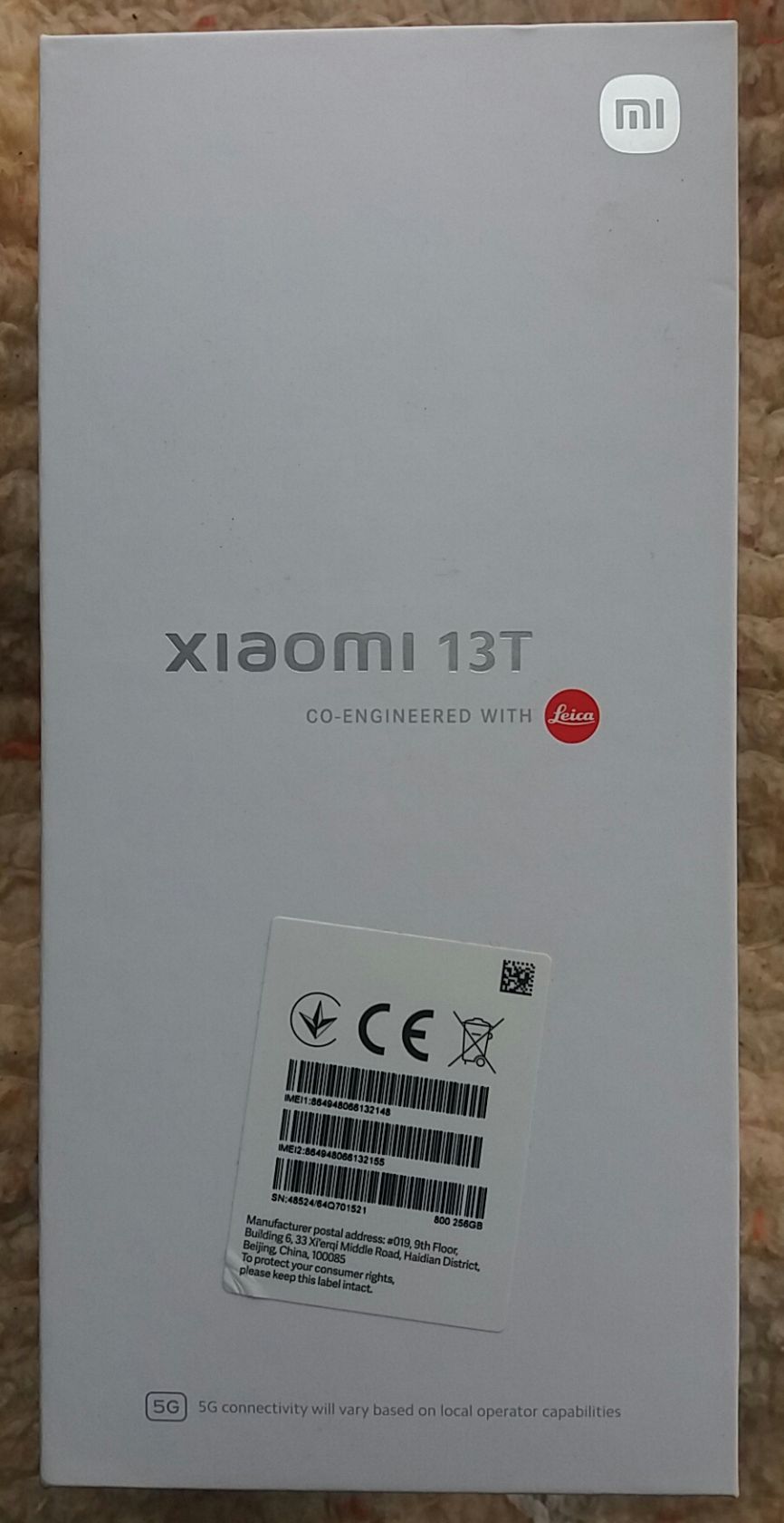 коробка от телефона xiaomi   13T - фото фото фото 2
