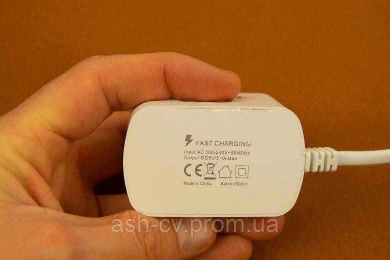 Зарядний пристрій, 6xUSB, Fast Charge, USB, кабель 1 метр, 2.4A - фото фото фото 4
