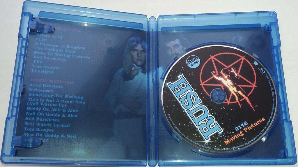 RUSH 2112 &amp; Moving Pictures.. Blu-ray   (US) NM - фото фото фото 1