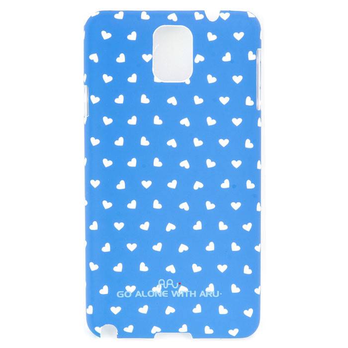 Чехол ARU для Samsung Galaxy Note 3 Hearts Blue - фото фото фото 0