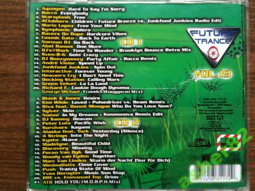 Музыкальный CD "Future Trance Vol.19"      (2 CD) - фото фото фото 1