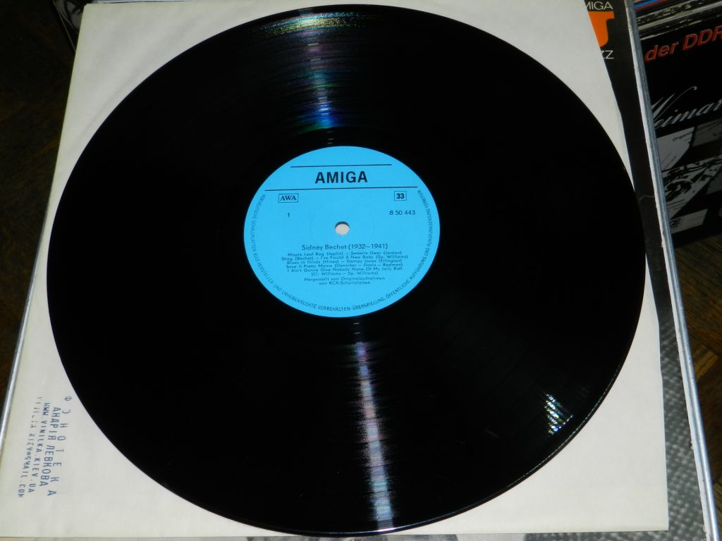 LP  AMIGA JAZZ - Sidney Bechet - фото фото фото 2