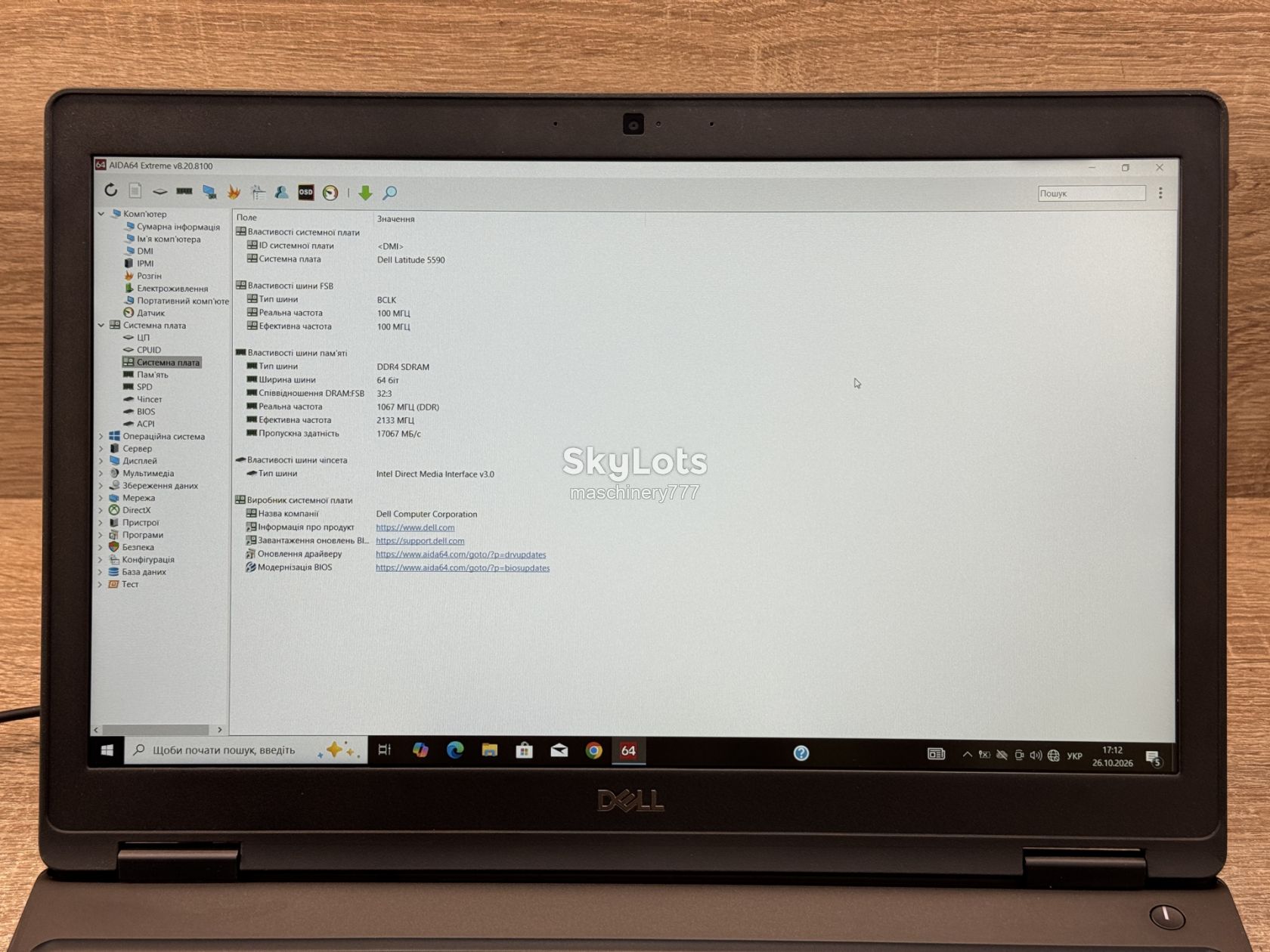 Dell Latitude E5590-intel core i5-7gen-4gb ram ddr4-№ss292 - фото фото фото 10