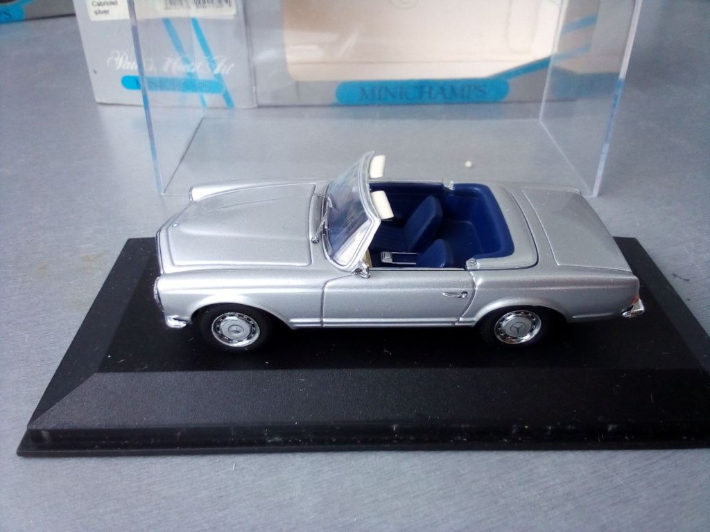1/43 Minichamps MERCEDES 280 SL CABRIO/W113/PAGODA - фото фото фото 0