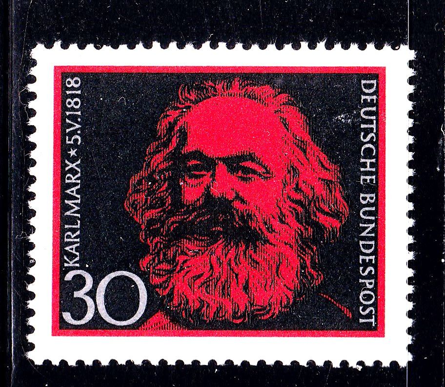Германия  ФРГ  1968 г  MNH  - личности - фото фото фото 0