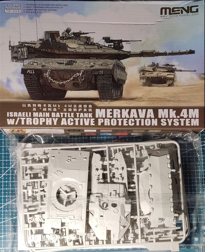 MENG 72-006 1/72 Merkava Mk.4M w/ Trophy Active Protection System - фото фото фото 1