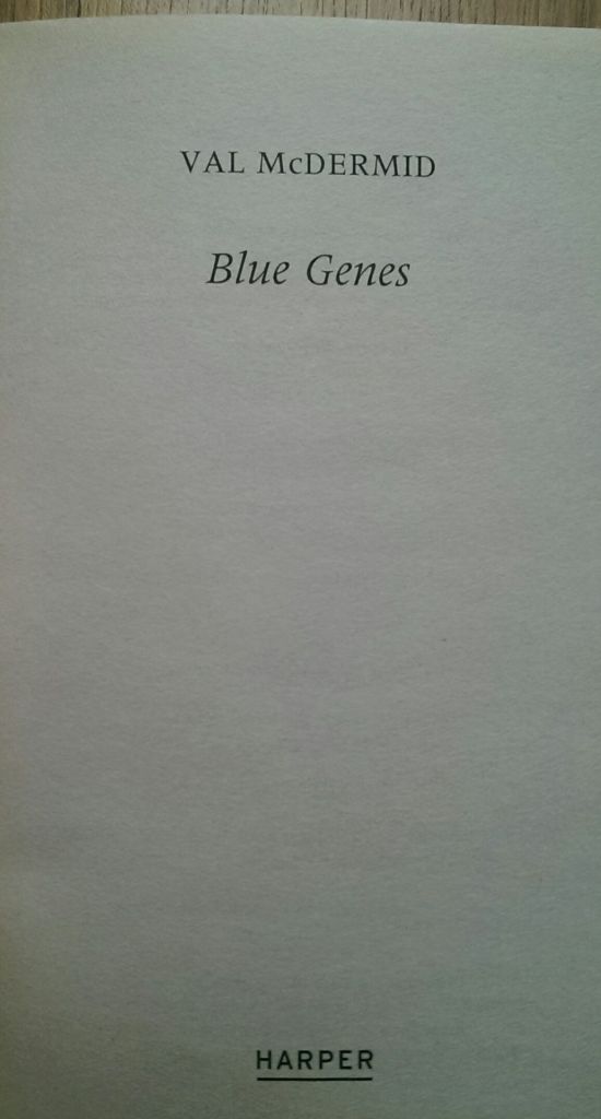 Blue Genes VAL McDermid English на Английском книга - фото фото фото 2