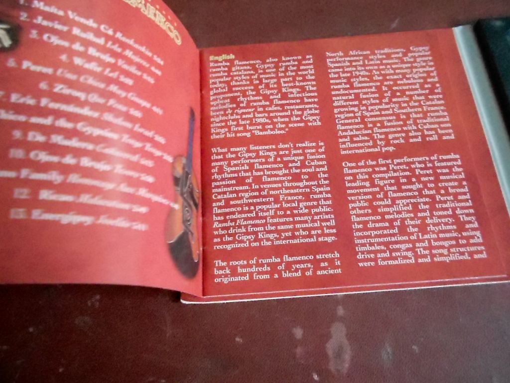 Rumba Flamenco CD фирменный б/у - фото фото фото 3