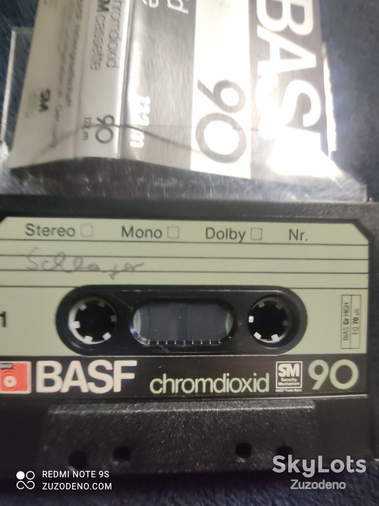S/F Аудио кассета BASF chromdioxid SM cassette 90 - фото фото фото 2