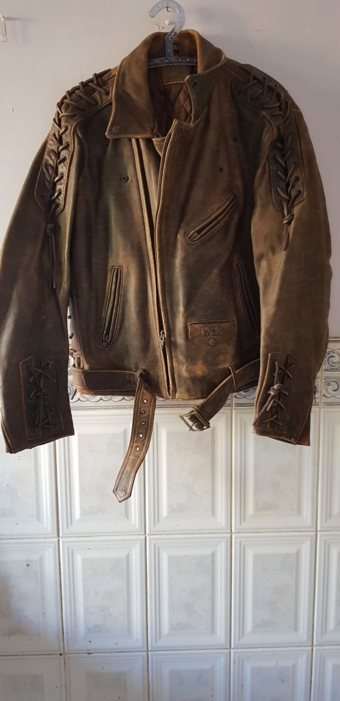 Куртка "IXS"  (real leather, XL) б/у - фото фото фото 0