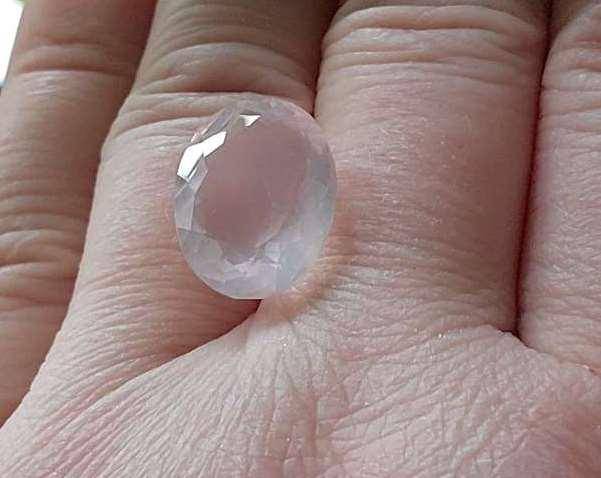 Розовый  кварц 11.35  CT - фото фото фото 5