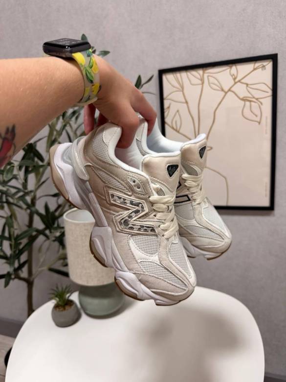 New Balance 9060 Beige Leopard v2 36 40 - фото фото фото 2