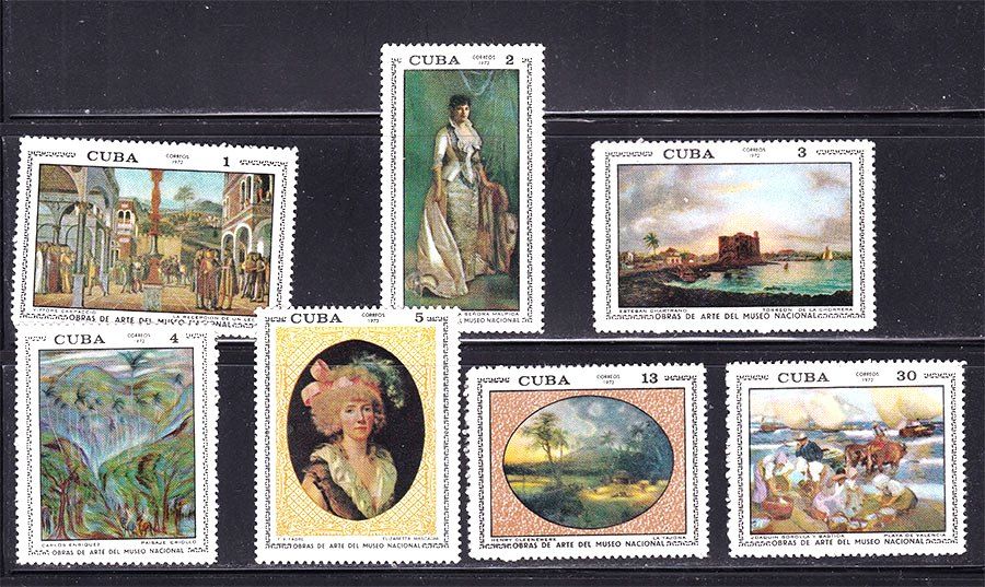 Искусство .  Куба 1972 г  MNH - - фото фото фото 0