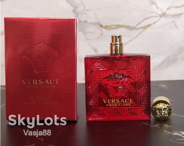 Versace Eros Flame 100 мл чоловічий БЕЗКОШТОВНА ДОСТАВКА НП - фото фото фото 1