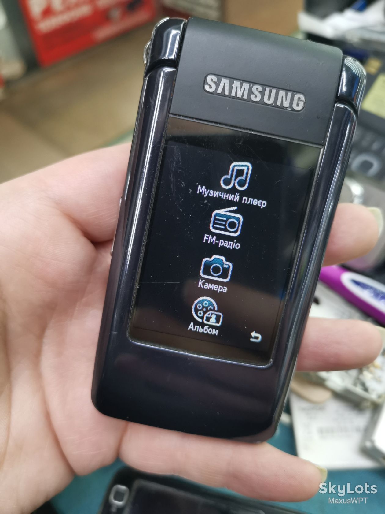 #2248 sklad Samsung sgh G400 dark blue - фото фото фото 2