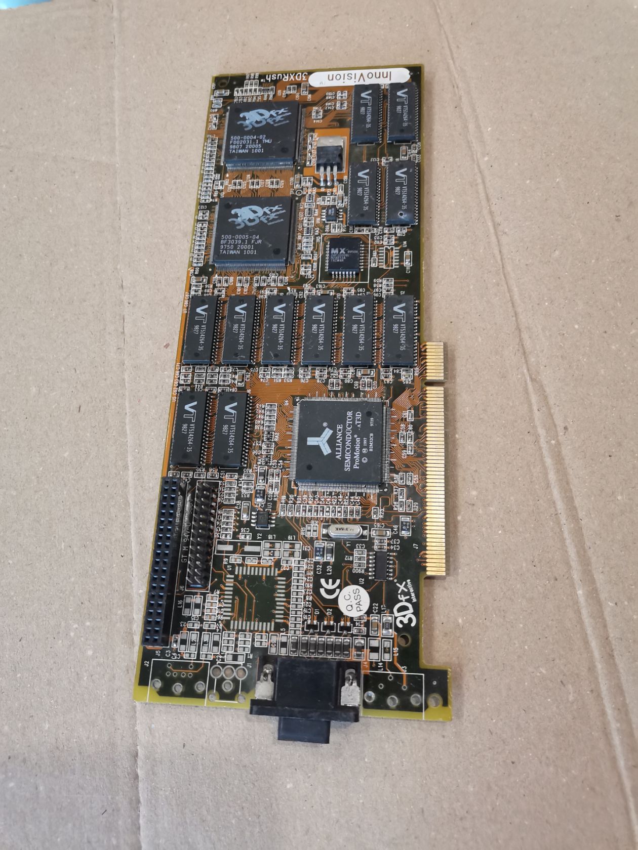 Видеокарта 3dfx Voodoo InnoVision 3DXRush PCI - фото фото фото 0