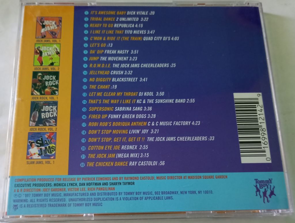 VARIOUS ESPN Presents Jock Jams Volume 3  CD  US - фото фото фото 2