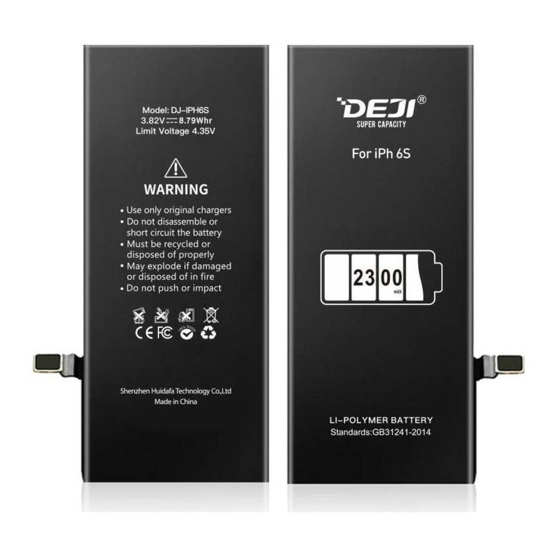 Посилена батарея для Apple iPhone 6s (DEJI) 2500 mAh - фото фото фото 0