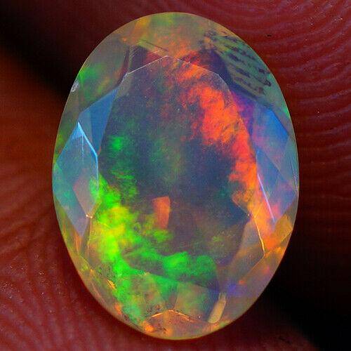 Эфиопский опал 1.11Ct  9.50 X 7.00 X 4.33 MM - фото фото фото 0
