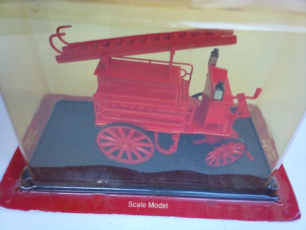 1897 FOURGON DEPART ATTELE - DEL PRADO 1:43 fire car - фото фото фото 1