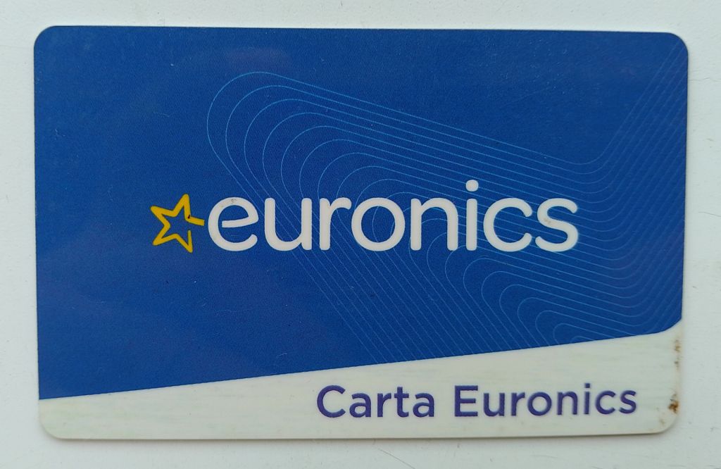 Картка пластикова Euronics для колекції - фото фото фото 0