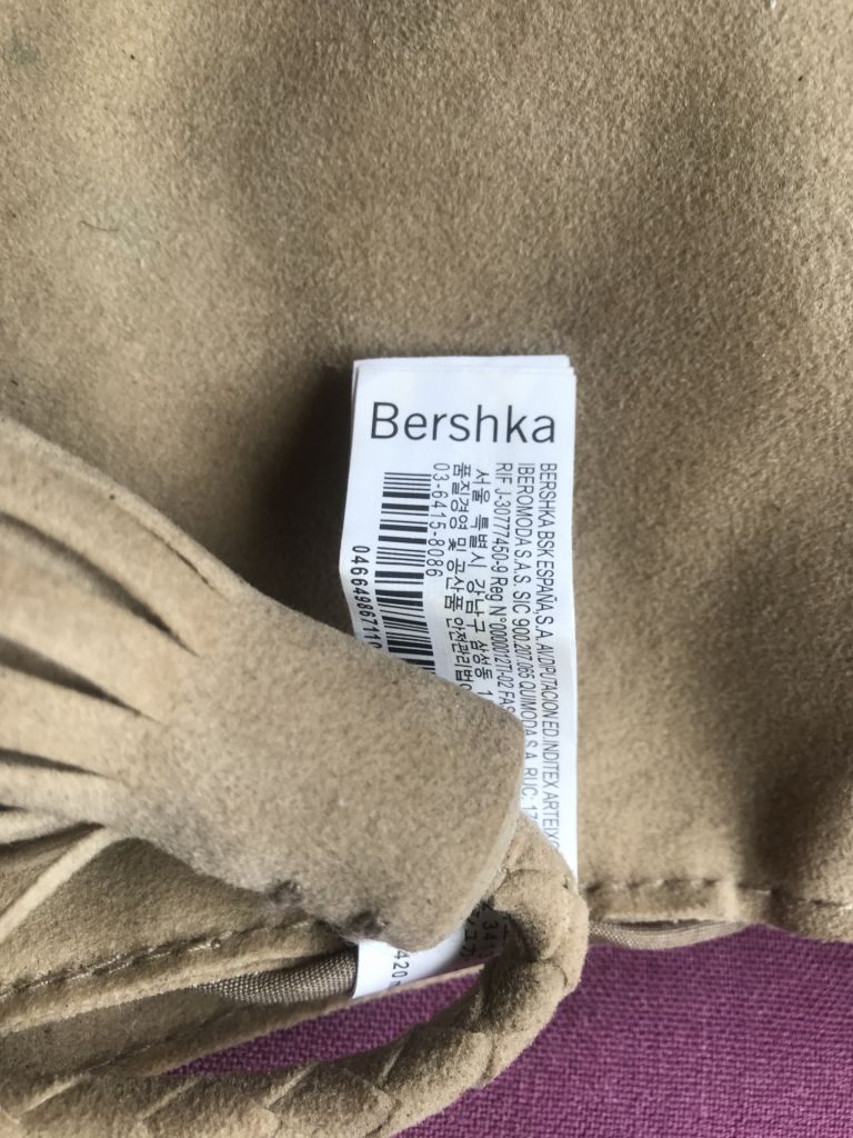 Сумка шкіряна жіноча. BERSHKA. - фото фото фото 7