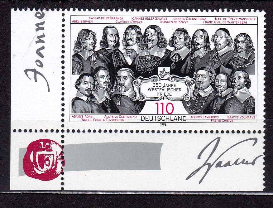 ZM Германия 1998 г  MNH - - фото фото фото 0