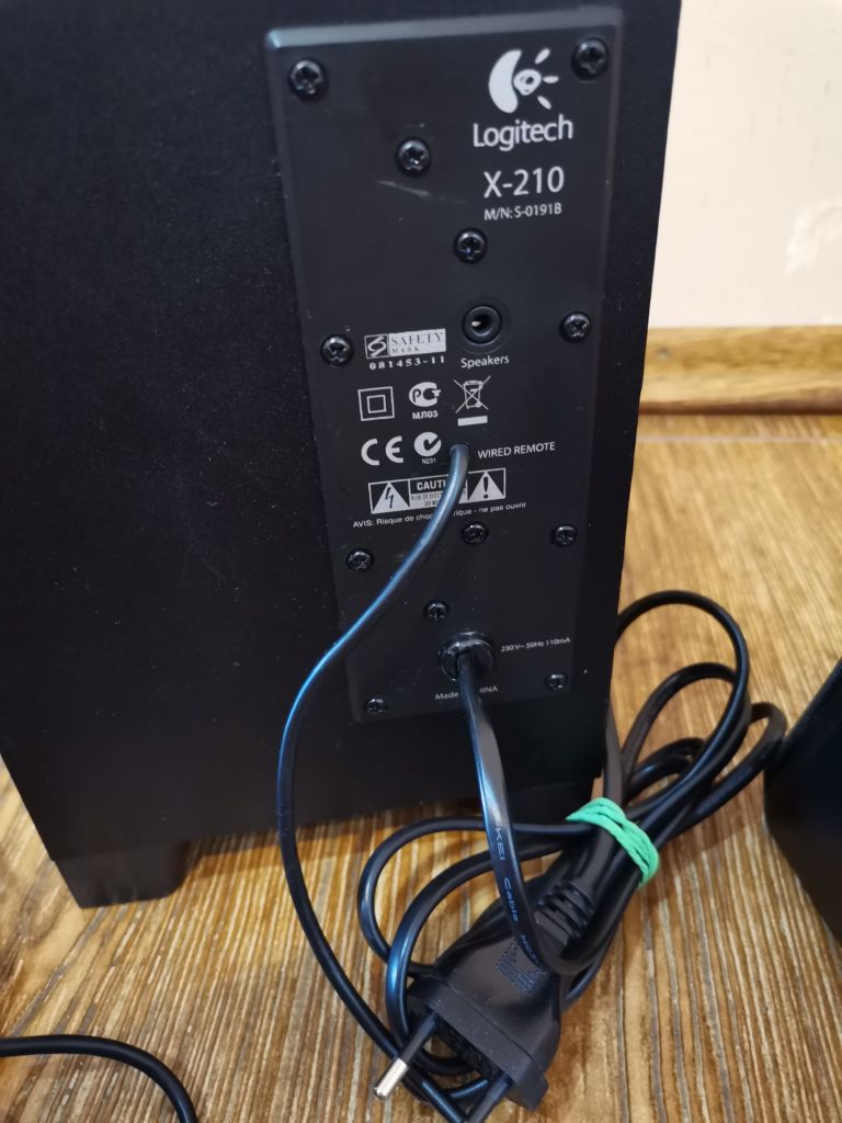 Акустическая система 2.1 Logitech X-210 колонки Creative - фото фото фото 2