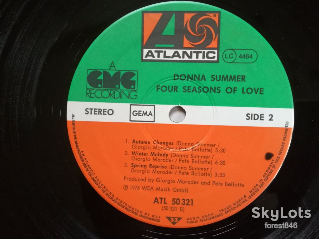 Donna Summer-Four seasons of love-NM-, Німеччина   (&amp;87) - фото фото фото 3
