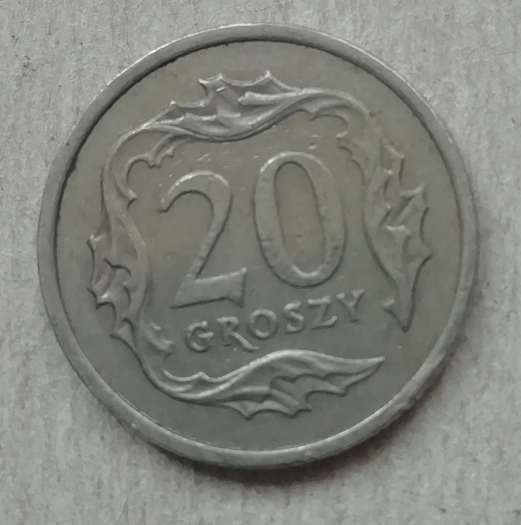 Польша 20 грош   1992 - фото фото фото 0