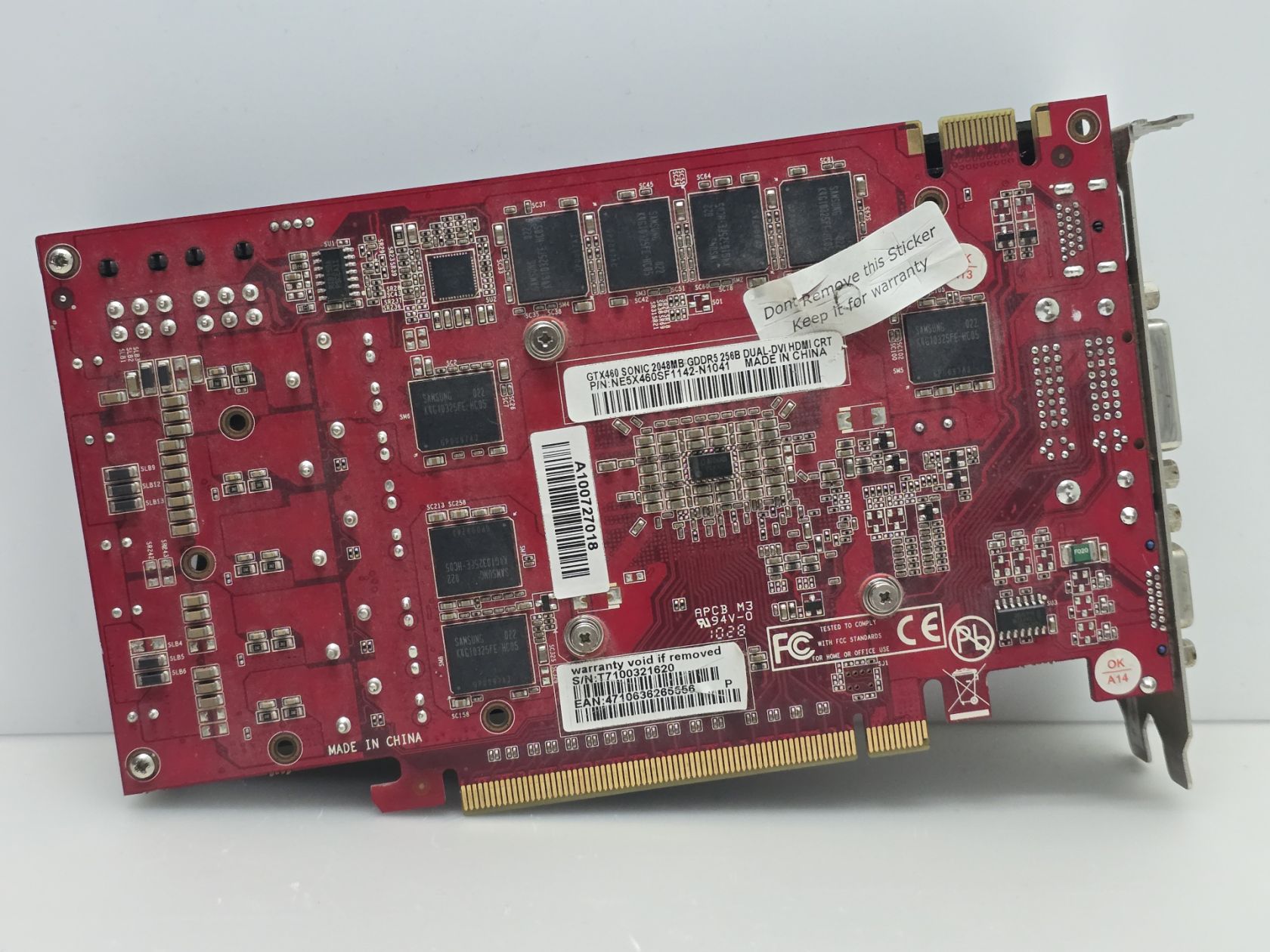 Відеокарта Palit GeForce GTX 460 2 GB  (GDDR5,256 Bit,HDMI,PCI-Ex,Б/у) - фото фото фото 4