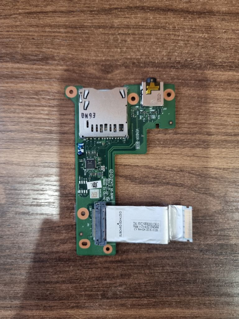 Дополнительная Audio Card Reader DT471 NS-B081 для ноутбука Lenovo ThinkPad T460S T470S - фото фото фото 1