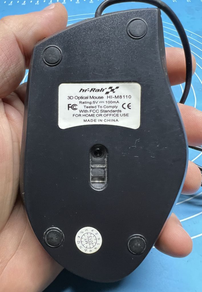 Мышь оптическая Hi-Rali Hi-M8110 USB в хорошем состоянии - фото фото фото 5