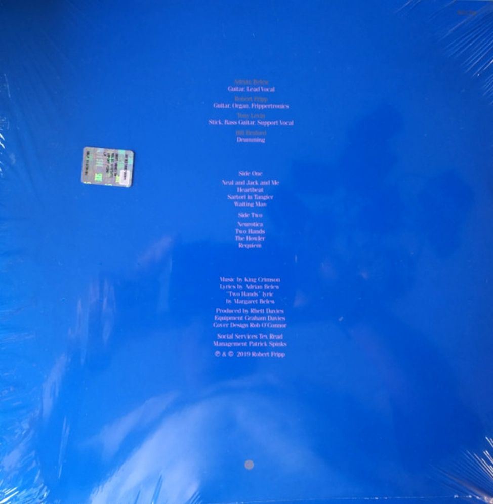 King Crimson - Beat - 1982.  (LP). 12. Vinyl. Пластинка. Europe. S/S - фото фото фото 1